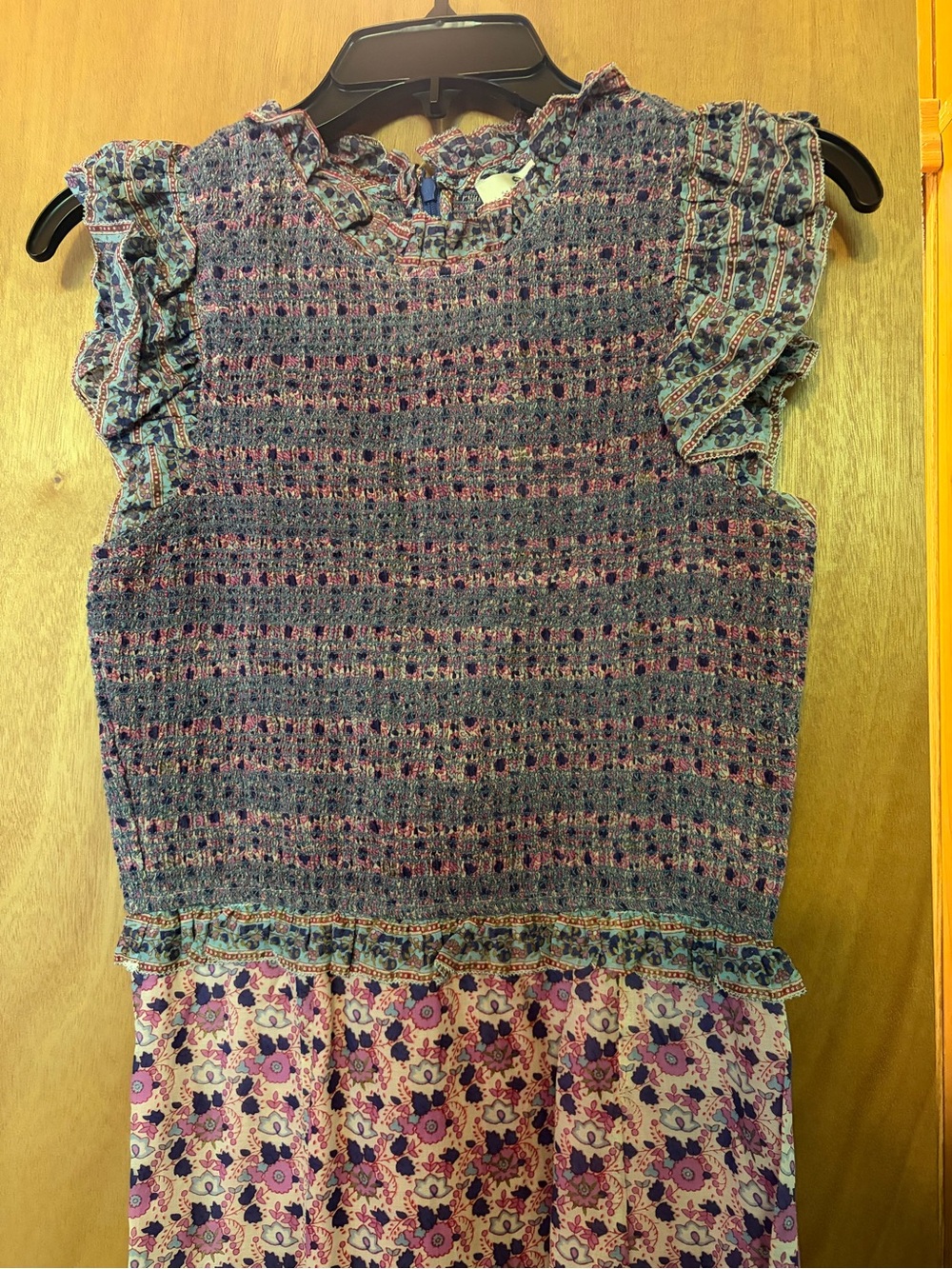 NWT Sea Bianca Floral Smocked Dress XS - Picture 3 of 8